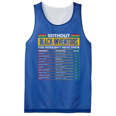 History Of Forgotten Black Inventors Black History Month Mesh Reversible Basketball Jersey Tank