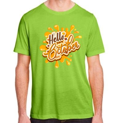 Hello October Fun Fall Adult ChromaSoft Performance T-Shirt