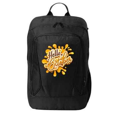 Hello October Fun Fall City Backpack