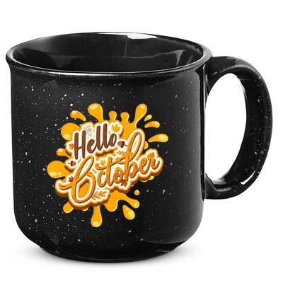 Hello October Fun Fall 15oz Campfire Ceramic Mug