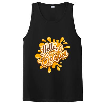 Hello October Fun Fall PosiCharge Competitor Tank