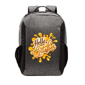 Hello October Fun Fall Vector Backpack