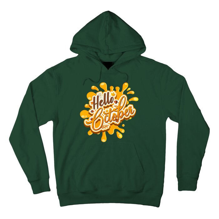 Hello October Fun Fall Hoodie