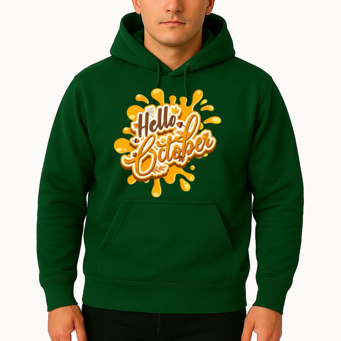 Hello October Fun Fall Hoodie