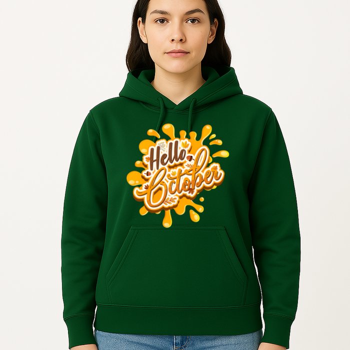 Hello October Fun Fall Hoodie