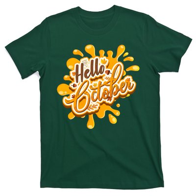 Hello October Fun Fall T-Shirt