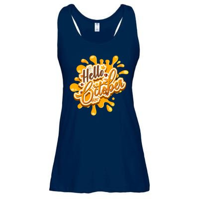 Hello October Fun Fall Ladies Essential Flowy Tank