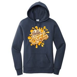 Hello October Fun Fall Women's Pullover Hoodie