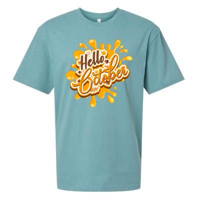 Hello October Fun Fall Sueded Cloud Jersey T-Shirt