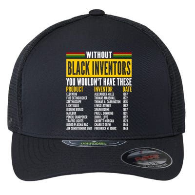 History Of Forgotten Black Inventors Black History Month Cute Gift Flexfit Unipanel Trucker Cap