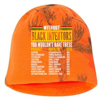 History Of Forgotten Black Inventors Black History Month Cute Gift Kati - Camo Knit Beanie