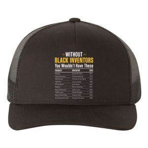 History Of Forgotten Black Inventors Black History Month Yupoong Adult 5-Panel Trucker Hat