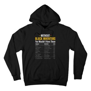 History Of Forgotten Black Inventors Black History Month Hoodie