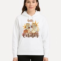 Hello October Fall Lover Hoodie