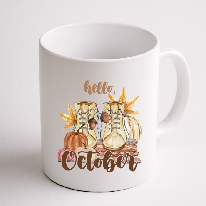Hello October Fall Lover Mug
