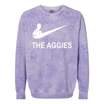 H8 Ou Fuck The Aggies Colorblast Crewneck Sweatshirt