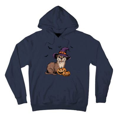 Halloween Otter Funny Witch Otter Tall Hoodie