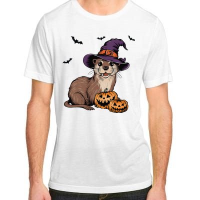 Halloween Otter Funny Witch Otter Adult ChromaSoft Performance T-Shirt