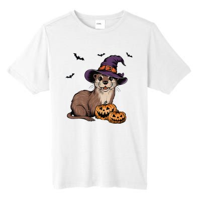 Halloween Otter Funny Witch Otter Tall Fusion ChromaSoft Performance T-Shirt