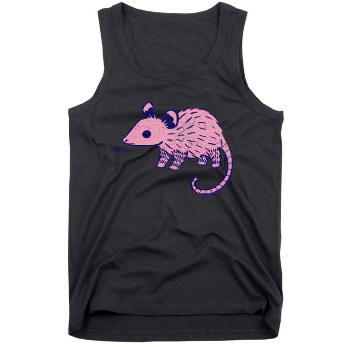 Heck Opossum Funny Animal Gift Tank Top