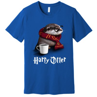 Hairy Otter Funny Christmas And Halloween Otter Gift Premium T-Shirt