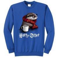 Hairy Otter Funny Christmas And Halloween Otter Gift Tall Sweatshirt