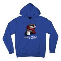 Hairy Otter Funny Christmas And Halloween Otter Gift Tall Hoodie