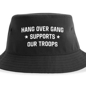 Hang Over Gang Supports Our Troops Sustainable Bucket Hat