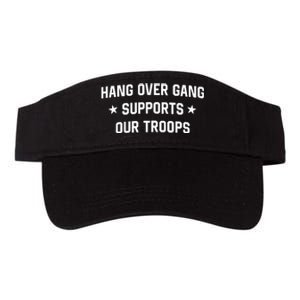 Hang Over Gang Supports Our Troops Valucap Bio-Washed Visor