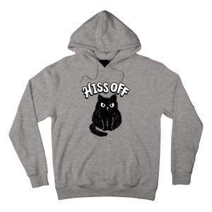 Hiss Off Grumpy Animal Lover Cute Kitten Cat Pet Owner Tall Hoodie