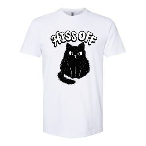 Hiss Off Grumpy Animal Lover Cute Kitten Cat Pet Owner Softstyle CVC T-Shirt