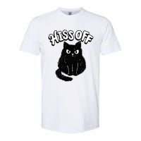 Hiss Off Grumpy Animal Lover Cute Kitten Cat Pet Owner Softstyle CVC T-Shirt