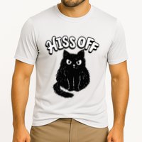 Hiss Off Grumpy Animal Lover Cute Kitten Cat Pet Owner Cooling Performance Crew T-Shirt