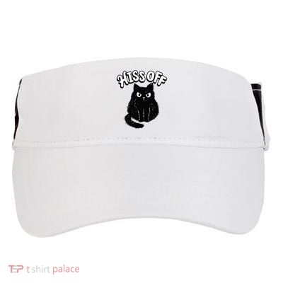 Hiss Off Grumpy Animal Lover Cute Kitten Cat Pet Owner Adult Drive Performance Visor