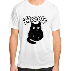 Hiss Off Grumpy Animal Lover Cute Kitten Cat Pet Owner Adult ChromaSoft Performance T-Shirt