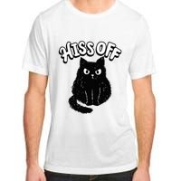 Hiss Off Grumpy Animal Lover Cute Kitten Cat Pet Owner Adult ChromaSoft Performance T-Shirt