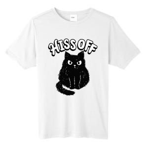 Hiss Off Grumpy Animal Lover Cute Kitten Cat Pet Owner Tall Fusion ChromaSoft Performance T-Shirt