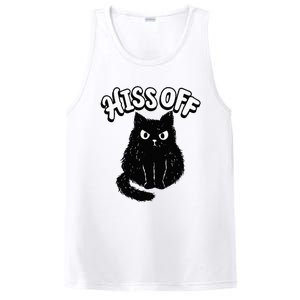 Hiss Off Grumpy Animal Lover Cute Kitten Cat Pet Owner PosiCharge Competitor Tank