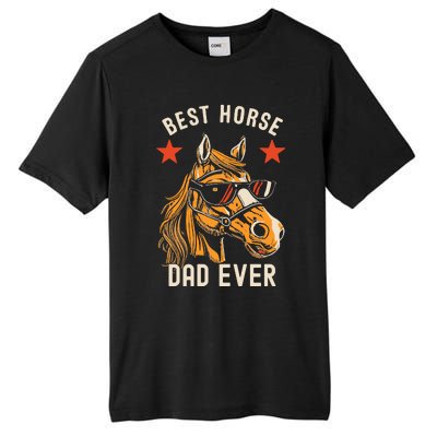 Horse Owner Gift Man Best Horse Dad Ever Tall Fusion ChromaSoft Performance T-Shirt