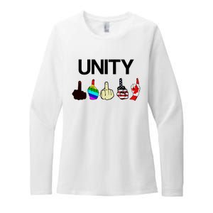 Hang Over Gang Unity Flags Womens CVC Long Sleeve Shirt