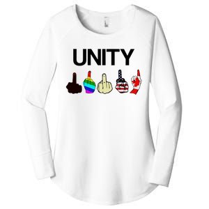 Hang Over Gang Unity Flags Women's Perfect Tri Tunic Long Sleeve Shirt