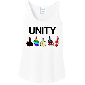 Hang Over Gang Unity Flags Ladies Essential Tank