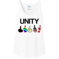 Hang Over Gang Unity Flags Ladies Essential Tank