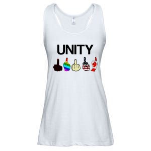 Hang Over Gang Unity Flags Ladies Essential Flowy Tank