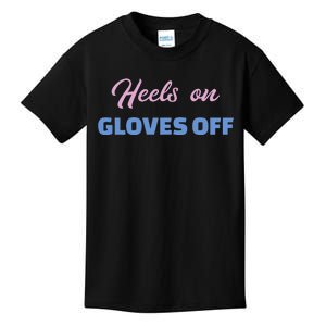 Heels On Gloves Pro Trump Kids T-Shirt