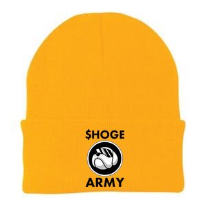 $HOGE ARMY Bitcoin Crypto Coin Doge Knit Cap Winter Beanie