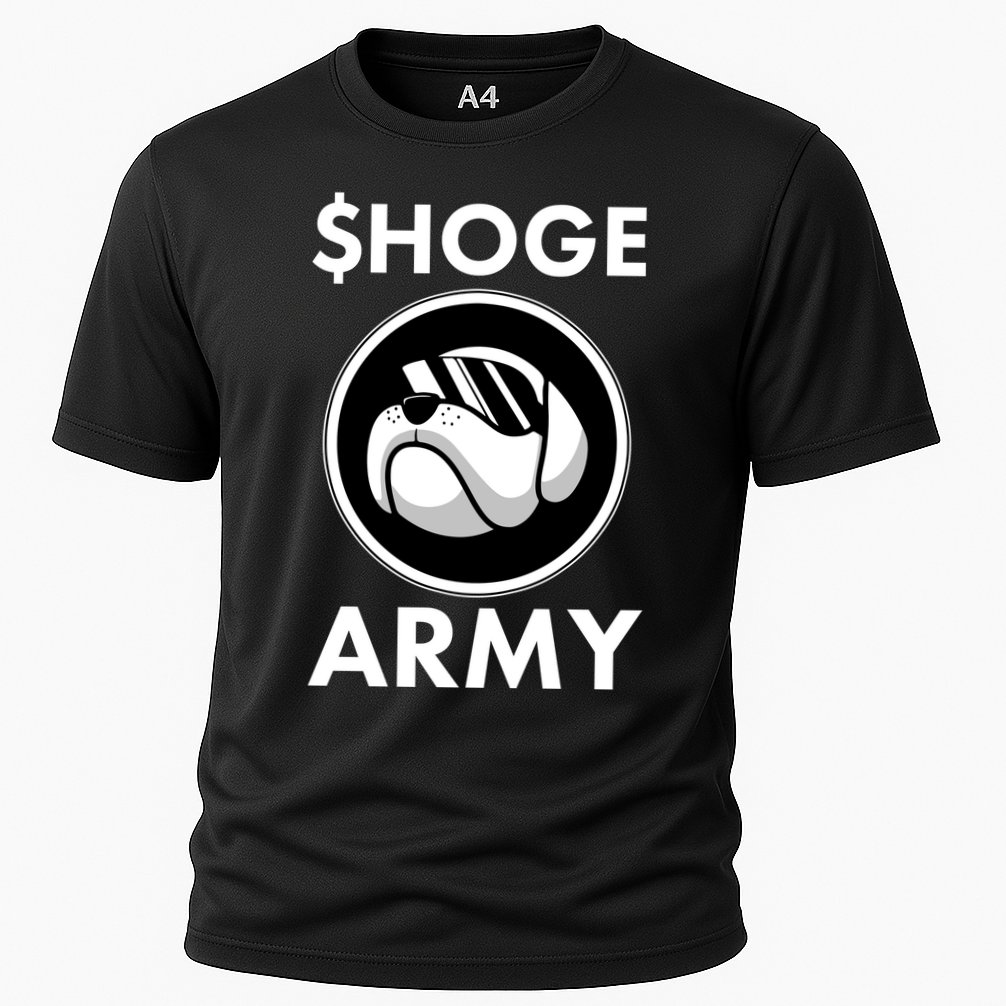 $HOGE ARMY Bitcoin Crypto Coin Doge Performance Shirt