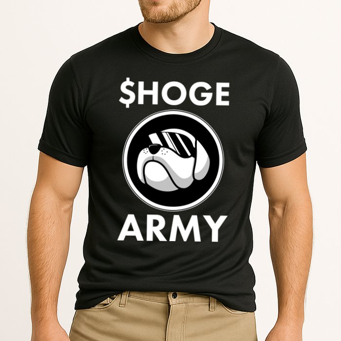 $HOGE ARMY Bitcoin Crypto Coin Doge Performance Shirt