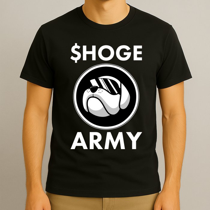 $HOGE ARMY Bitcoin Crypto Coin Doge T-Shirt