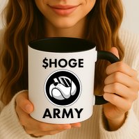 $HOGE ARMY Bitcoin Crypto Coin Doge Mug